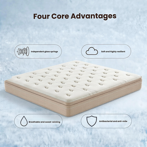 Matelas à ressorts ensachés de qualité professionnelle pour hôtels cinq étoiles et projets résidentiels de luxe - Product Image 4