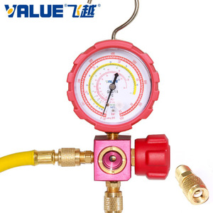 เกจวัดน้ำยาแอร์ วาล์วเดี่ยว R22 R410a R32 VMG 1 U S L H ความแม่นยำสูง - Product Image 3