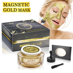 Mascarilla de barro facial hidratante de limpieza profunda de poros de alta calidad Mascarilla facial coreana <span class=keywords><strong>con</strong></span> imán de oro mineral - Product Image 1