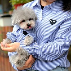 개와 주인 매칭 까마귀 애완 동물 2 발 의류 캐주얼 애완 동물 가족 의류 - Product Image 3