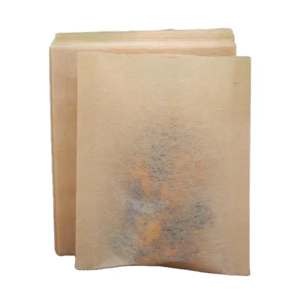 Lege filter papier voor thee zak met string en custom tag