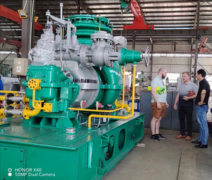 Klaar voor verzending 1 MW tegen-druk stoomturbinegenerator condenserende extractie stoomturbine micro stoomturbinegenerator - Product Image 2