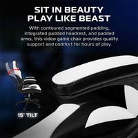 Chaise de bureau et de gaming OEM personnalisée promotionnelle du fabricant avec accoudoirs articulés