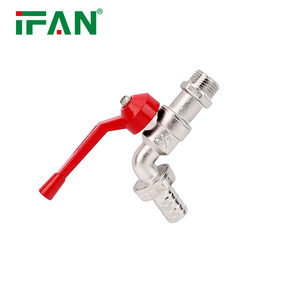 IFAN bas prix en alliage de <span class=keywords><strong>zinc</strong></span> Bibcock robinet de <span class=keywords><strong>jardin</strong></span> mural Bibcock robinet 1/2 3/4 pouces Bibcock robinets - Product Image 2