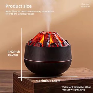 Umidificatore per aromaterapia domestica 2024 B2B con diffusore di luce calda elettrica per 1 anno di garanzia - Product Image 2