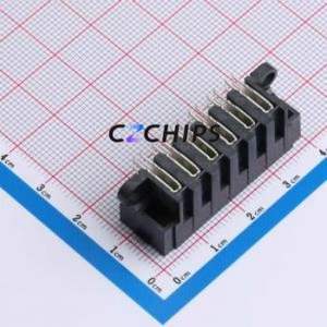 MPT-06-01-01-L-RA-SD Button & Strip Battery Connector Through hole Component (THT) Connector Copper Alloy Gold - Product Image 2