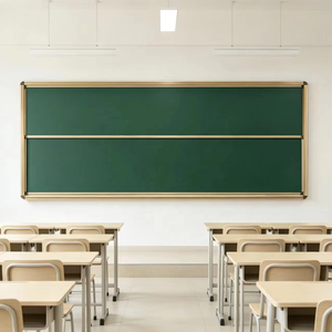 <span class=keywords><strong>Tableau</strong></span> noir vert coulissant mural, design gain de place avec mouvement vertical à double <span class=keywords><strong>action</strong></span> - Product Image 1