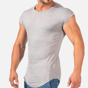 Camiseta holgada estampada de color sólido para hombre, camisetas de diseño único para hombre, camiseta 100% algodón para hombre - Product Image 6