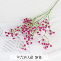 LO-1152 Kunstmatige Baby's Breath Steel, Enkelvoudige Gypsophila Spray voor Minimalistische Vaas & Bloemdecoratie voor Thuis