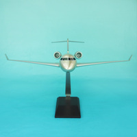 Modèle réduit Bombardier Global 7500, échelle 1:72, longueur 47 cm, de qualité supérieure, idéal comme cadeau pour les clients VIP. Modèle d'avion Bombardier