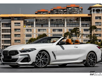 Kit de carrosserie aileron avant en fibre de carbone sèche 3K de haute qualité, nouveau style amélioré, pour BMW Série 8