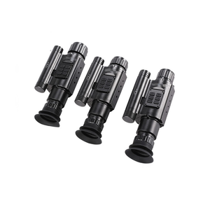 กล้องโทรทรรศน์ดิจิตอลอินฟราเรดมองกลางคืนความละเอียดสูงกันน้ำล่าสัตว์ยุทธวิธีกล้อง4X สำหรับถ่ายภาพมืดเต็มรูปแบบ - Product Image 5