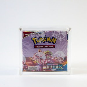 Vente directe d'usine, boîte transparente en acrylique pour Pokémon avec propriétés magnétiques - Product Image 1