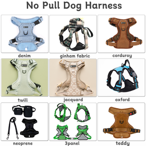 Set Harnesses Anjing Tanpa Tarik yang Dapat Dikustomisasi, Cetak Sesuai Pesanan, Harnesses Anjing Neoprene yang Dapat Disesuaikan, Tali Anjing OEM, Pabrik Harnesses Anjing Premium - Product Image 3