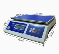 Báscula Electrónica Inalámbrica de Alta Precisión BH-30 de Fábrica Directa, Conectada a Software ERP de Computadora, Plataforma ABS