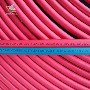 Linh Hoạt Màu Đen Cao Su Nbr Twin Dòng Hàn Oxy Axetylen Ống Sợi Bện Gia Cố Cho Nước Tùy Chỉnh Cắt - Product Image 3