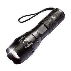 Lampe torche LED tactique de camping super lumineuse 1000 lumens avec <span class=keywords><strong>zoom</strong></span>, en alliage d'aluminium, rechargeable au lithium, indice IP65, longue portée - Product Image 1