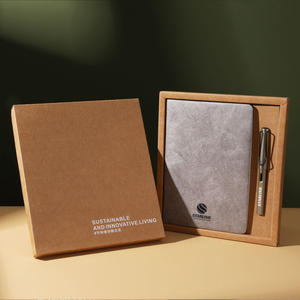 مجموعة هدايا فاخرة مخصصة من دفاتر الملاحظات، قابلة لإعادة التدوير لأنشطة الشركات، مجموعة دفتر ملاحظات وكوب قهوة في علبة هدايا للأغراض الترويجية - Product Image 3