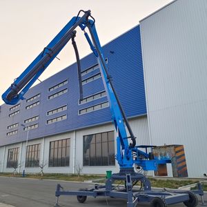 JIUHE Construction <b>Machinery</b> Versatility High Efficiency 17M Wheel Mobile Hydraulic <b>Concrete</b> Placing Boom Placing Distributor - Product Image 1