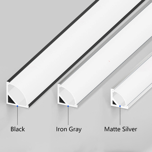 Profilé LED <span class=keywords><strong>en</strong></span> <span class=keywords><strong>aluminium</strong></span> <span class=keywords><strong>en</strong></span> forme <span class=keywords><strong>de</strong></span> V à 90 degrés pour meubles et armoires, <span class=keywords><strong>en</strong></span> stock dans l'UE, vente chaude - Product Image 3
