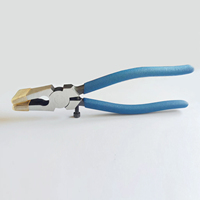 Pince coupante robuste YUHANG, outil porte-clés pour métal, verre, bricolage, grade 45 #   Acier au carbone certifié CE, poignée à prise souple