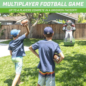 Inflable PVC Hombre Fútbol Desafío Receptor Touchdown Toss Juego Objetivo - Product Image 4