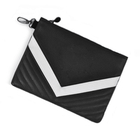 Mini pochette à clip personnalisée pour sac de rangement d'accessoires de golf IVA-C-G142 paquet cadeau de golfeur en cuir PU