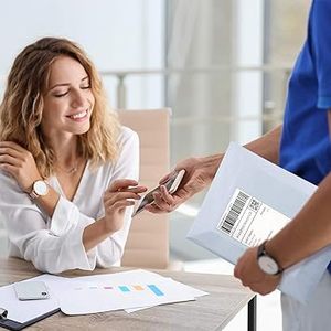 Huamaohengchun Poly Bubble 10x13 Inch White 100 Pack Strong Mailing <b>Envelopes</b> Self-Seal Adhesive Waterproof Tear-Resistant - Product Image 2