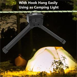 Lámparas de Trabajo <span class=keywords><strong>LED</strong></span> con Rotación de 90 Grados, Magnéticas, Recargables Tipo-C, Linterna de Camping con Gancho, Inspección, Rojo, Blanco, Amarillo, Bancos de Energí<span class=keywords><strong>a</strong></span> - Product Image 6