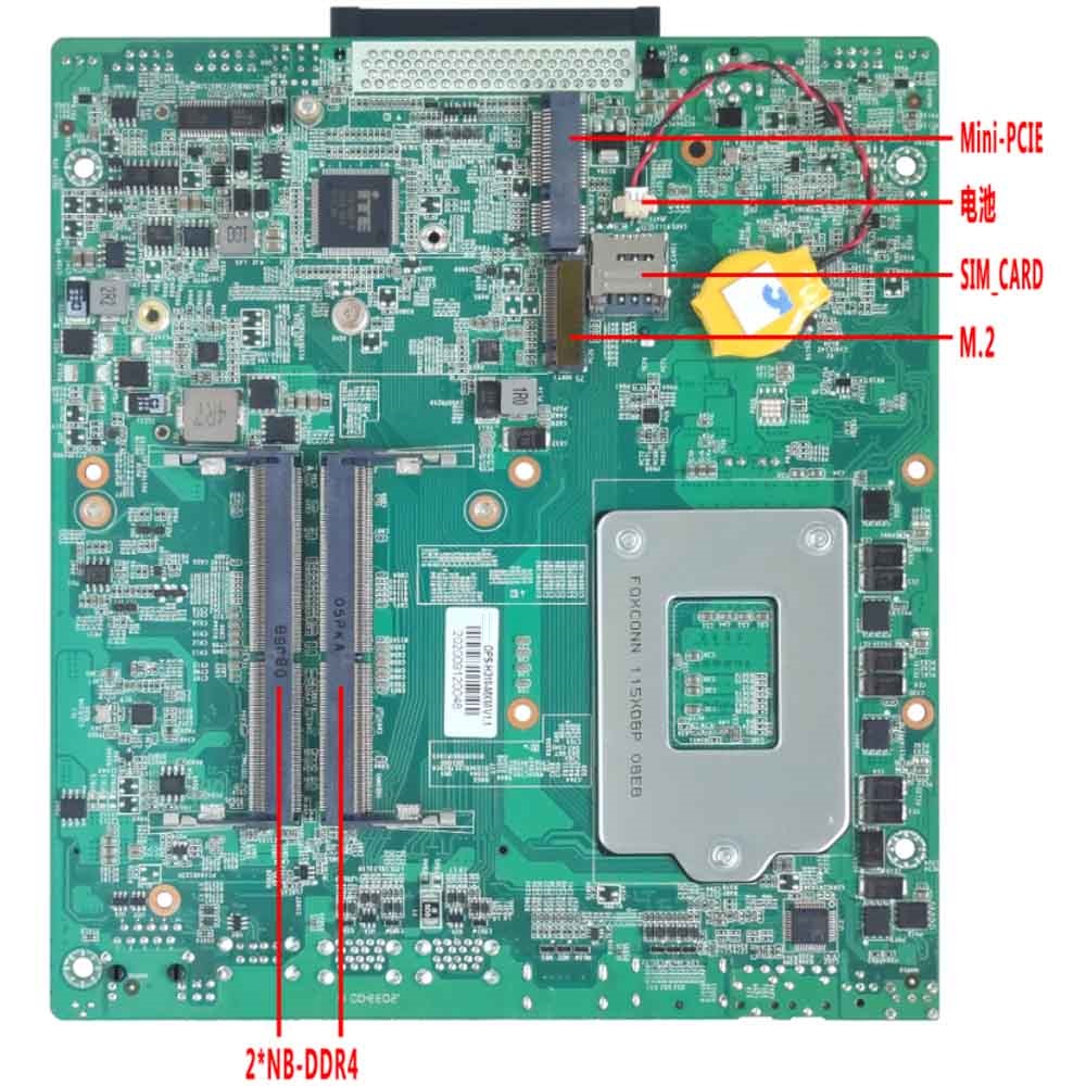 OPSマザーボードH89MX MXMグラフィックスカード付きNVIDIA