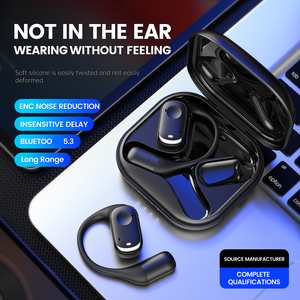Y30 Binaural ENC Air ConductionหูฟังV5.3 ENCหูฟังไร้สายพร้อมไมโครโฟนไฮไฟสเตอริโอหูฟังตัดเสียงรบกวน - Product Image 2