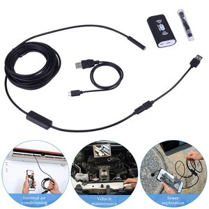 F140 फ्लैश लाइट के साथ मोटर वाहन औद्योगिक <span class=keywords><strong>Endoscope</strong></span> 8mm लेंस 720P पेशेवर औद्योगिक <span class=keywords><strong>Endoscope</strong></span> Borescope कैमरा - Product Image 6