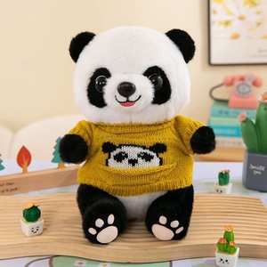 Peluche di <span class=keywords><strong>Panda</strong></span> Carino e Adorabile, Disponibile in Misure Piccole e Grandi, Morbido Poliestere <span class=keywords><strong>Colorato</strong></span>, Regalo di Compleanno Perfetto per Bambini, Disponibile ODM - Product Image 3