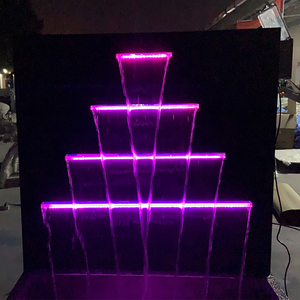 <span class=keywords><strong>Lame</strong></span> de <span class=keywords><strong>Cascade</strong></span> en acrylique transparent, à changement coloré, artificiel, pour <span class=keywords><strong>piscine</strong></span>, <span class=keywords><strong>Cascade</strong></span> Led - Product Image 2