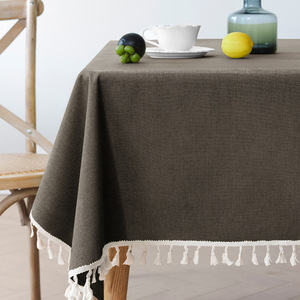 Xinlan Rustiek Waterdicht Tafelkleed, Zwaar Gewicht Tafelkleden Voor Rechthoekige Tafels - Product Image 4