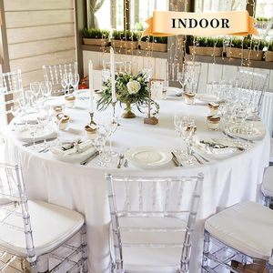 Tovaglia matrimonio banchetto tovaglie per eventi macchia resistente rughe copertura in poliestere lavabile Buffet feste e campeggio - Product Image 5