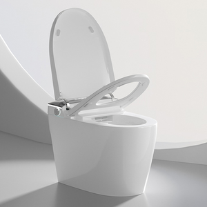 Hiện đại thông minh tự động cảm biến tường treo nhà vệ sinh bát đặt inodorous gốm WC S-trap từ xa P-trap thiết bị vệ sinh nhà vệ sinh thông minh - Product Image 5