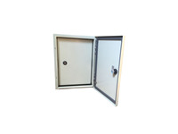 Gabinete de Red de Acero Galvanizado con Nivel de Protección IP65 e IP66, Caja de Distribución Exterior Impermeable con Puerta Interior