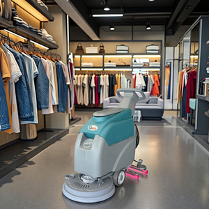 GS460 Battery Powered Auto Scrubber Floor Washing <b>Machine</b> With Brush and Motor New Condition Plastic Material Floor Scrubber Flo - Product Image 1