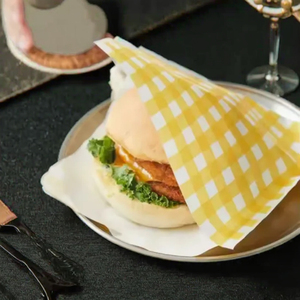 Hot bán bánh sandwich bao bì túi giấy tùy chỉnh in logo Hamburger Hot Dog nâu kraft Túi giấy có thể tái chế - Product Image 2