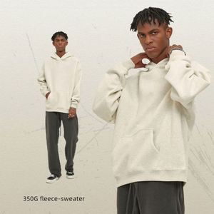Sudaderas con Capucha para Hombre con Estampado Puff, Sudaderas Gruesas de Alta Calidad, Sudaderas Unisex con Diseño de Marca Personalizado, Sudaderas Esenciales - Product Image 3