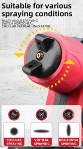 Pistola a Spruzzo Elettrica ad Alta Pressione da 1000ml con Due Batterie al Litio da 10 Celle e Caricatore Europeo - Product Image 4