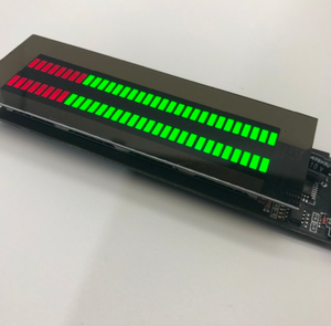 ไฟแสดงระดับเสียง DC 12v 24v สเตอริโอ แสดงสเปกตรัมเพลง ไฟ LED แอมพลิฟายเออร์ <span class=keywords><strong>VU</strong></span> <span class=keywords><strong>Meter</strong></span> สำหรับเครื่องเล่น MP3 ในรถยนต์ ไฟสร้างบรรยากาศ - Product Image 2