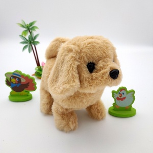 ของเล่นตุ๊กตาสุนัขเดินยัดนุ่นอิเล็กทรอนิกส์มีเสียงตลกน่ารักร้องเพลงและพูดคุยได้ทุกวัย - Product Image 6