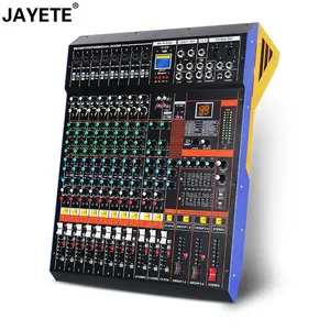 Customized digital COMP audio mixer 10 channels 4 AUX Pro Audio dj controller 7-equilibrium 99DSP Mixer Wired Broadcast Mixer