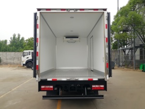 Camion <span class=keywords><strong>frigorifique</strong></span> électrique hybride Geely 4x2 pour le transport alimentaire - Camion congélateur - Prix usine - Product Image 6