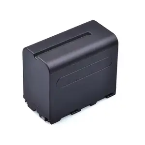 Batterie au lithium-ion NP-F960 NP F960 NPF960 NP-F970 F970 batterie de caméra adaptée pour MC1500C 190P 198P F950 HD1000C