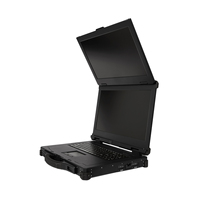 Ordinateur portable robuste de qualité industrielle 15,6'' Écran IP65 I9-13900HK DDR5 GPU MXM Durabilité aux normes militaires