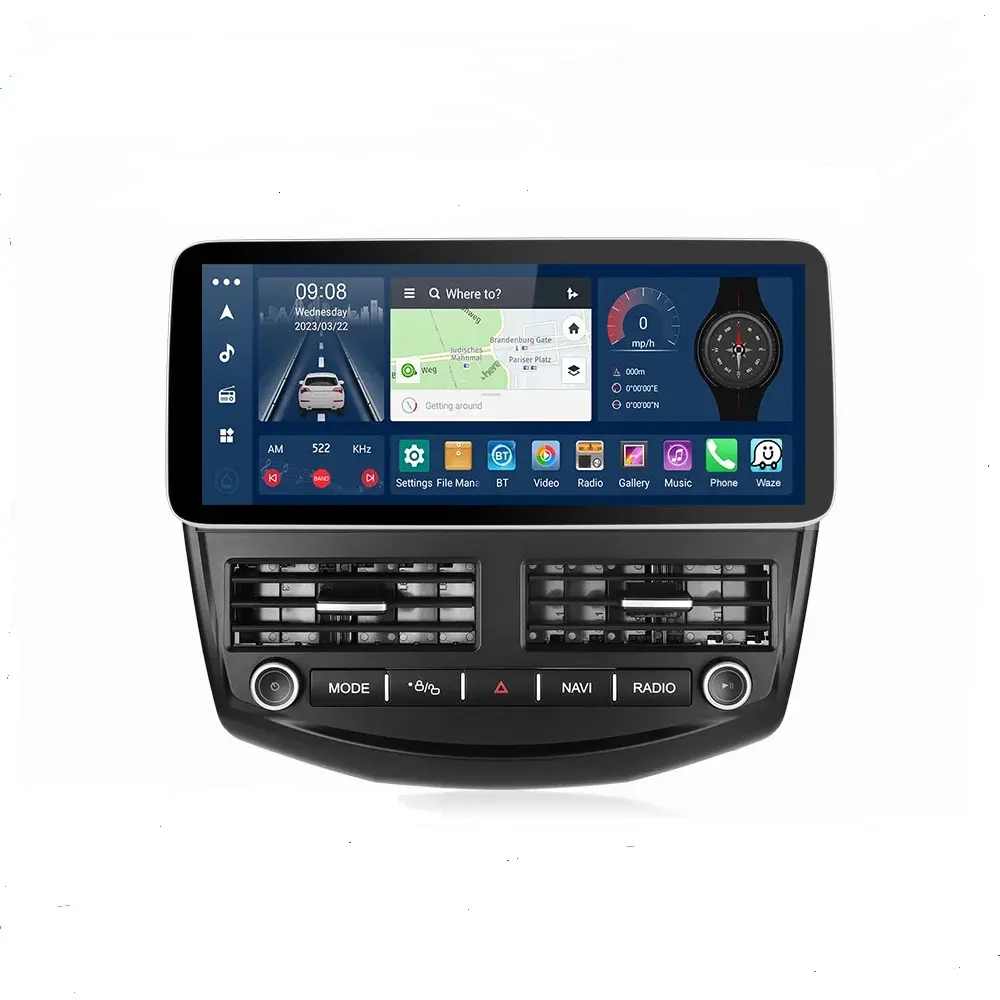 안드로이드 12.0 CarPlay 자동차 라디오 플레이어 GPS 네비게이션 스테레오 Carplay 멀티미디어 비디오 플레이어 포드 포커스 2012-2018