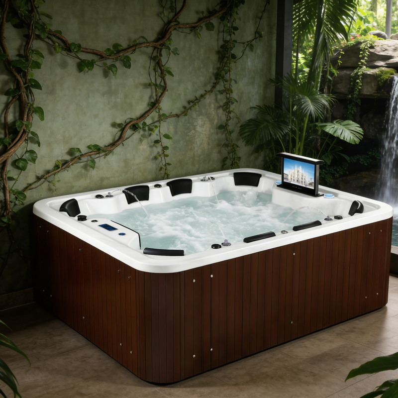 Hydrotherapy Massage Jets Round Hot Tub